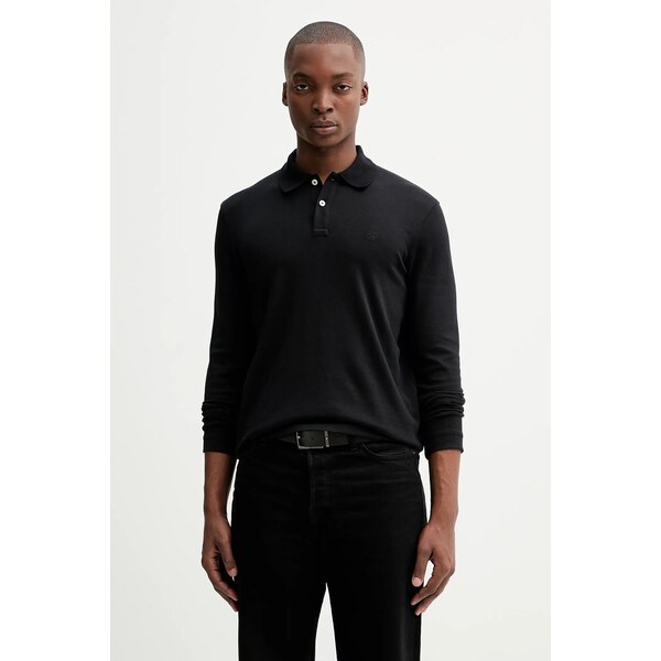 Bavlnené tričko s dlhým rukávom Marc OPolo 66022271