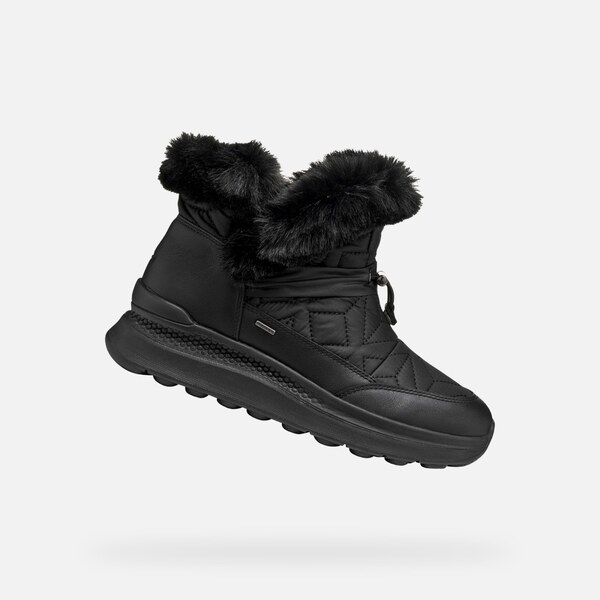 Dámska členková obuv Geox Spherica Actif X2 čierna 66023646