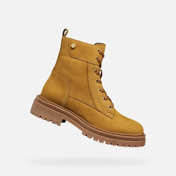 Dámska členková obuv Geox Iridea žltá 66023648