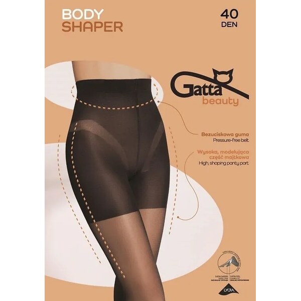 Pančuchy Gatta Body Shaper 40 Den 5-XL 66023681