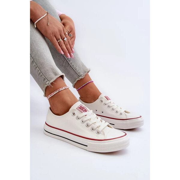 Big Star Shoes Dámské nízké tenisky Big Star Bílé 55678191