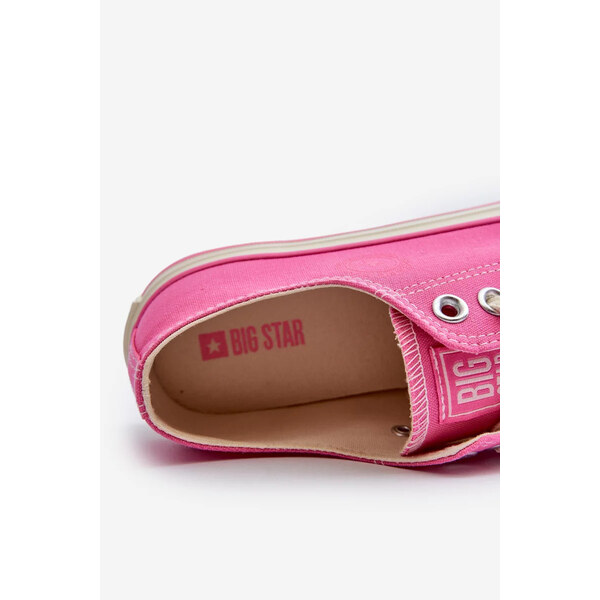 Big Star Shoes Dámske nízke tenisky Big Star Pink 57058284