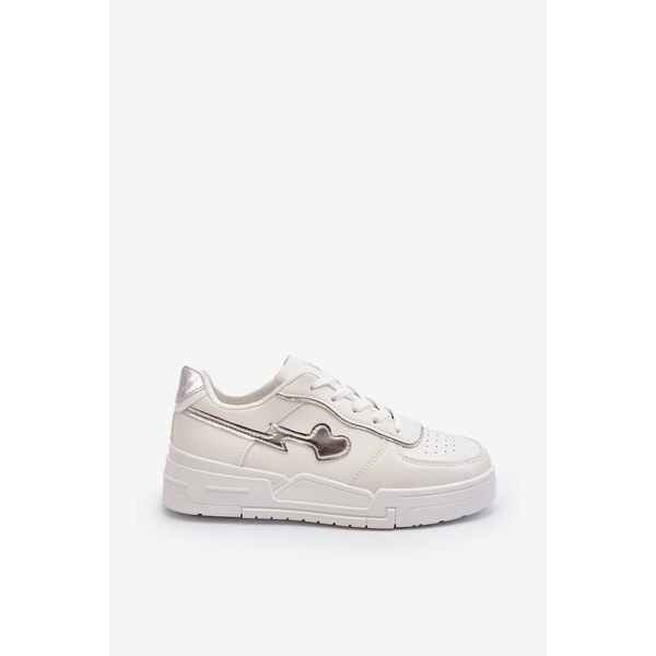 Kesi Dámske biele tenisky Zeparine Platform 57058308