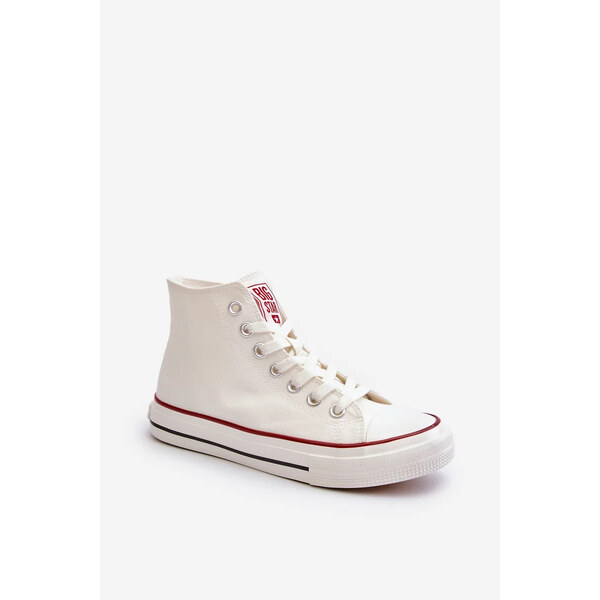 Big Star Shoes Dámske vysoké tenisky Big Star White 57058293