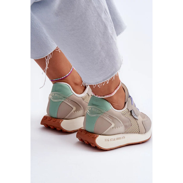 Big Star Shoes Dámske tenisky s pamäťovou penou Big Star Platform 64573246