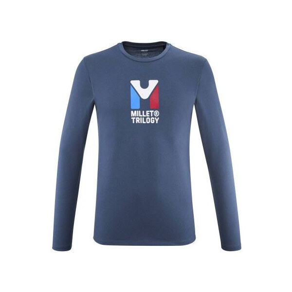 MILLET M Chamonix Tri Ts Ls tričko námornícka modrá pánske 66024962