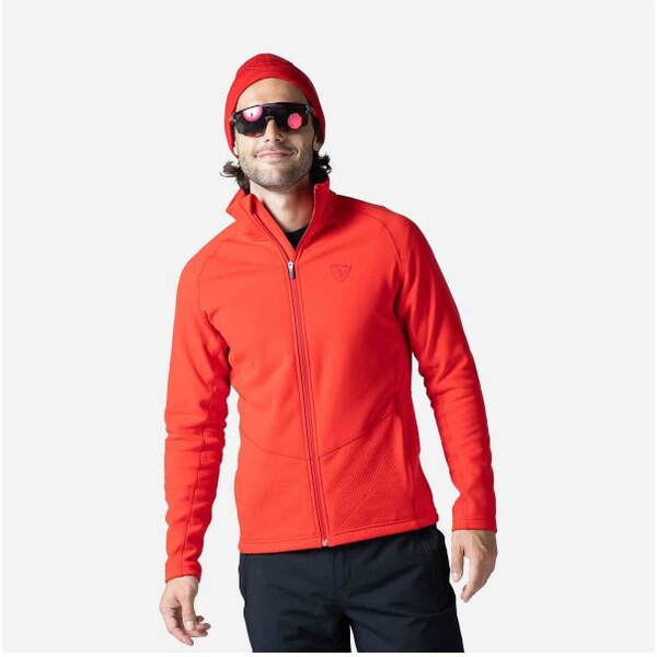 Rossignol Classique Clim Tričko červené pánske 66025015