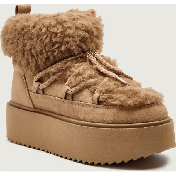 INUIKII Snehule TEDDY PLATFORM | shearling | zamsz 66024758