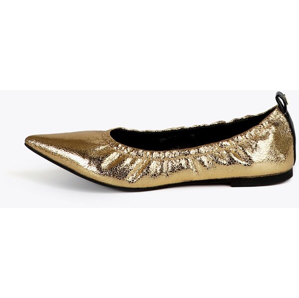 Lola Casademunt Baleríny zlatá / čierna 66026164