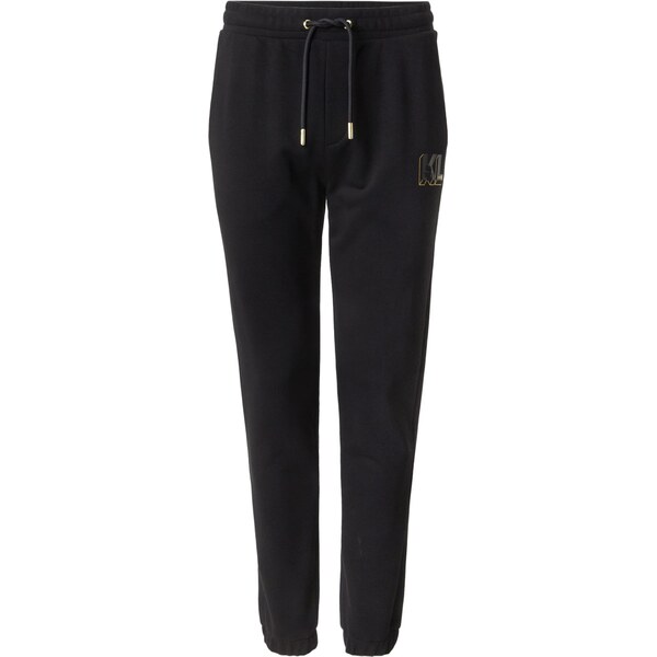 Karl Lagerfeld Nohavice zlatá žltá / čierna 66026169