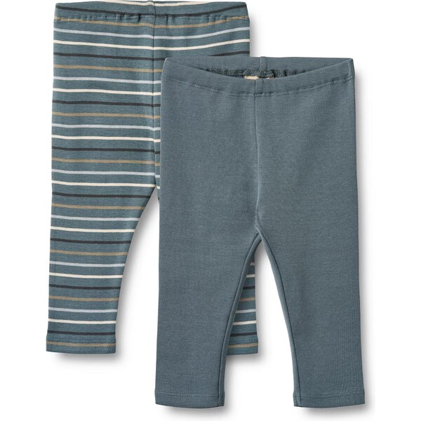 WHEAT Legíny Jules modrosivá / hnedá / biela 66026594