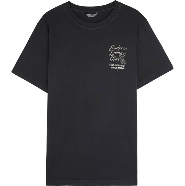 Scalpers Funkčné tričko antracitová / čierna 66026630