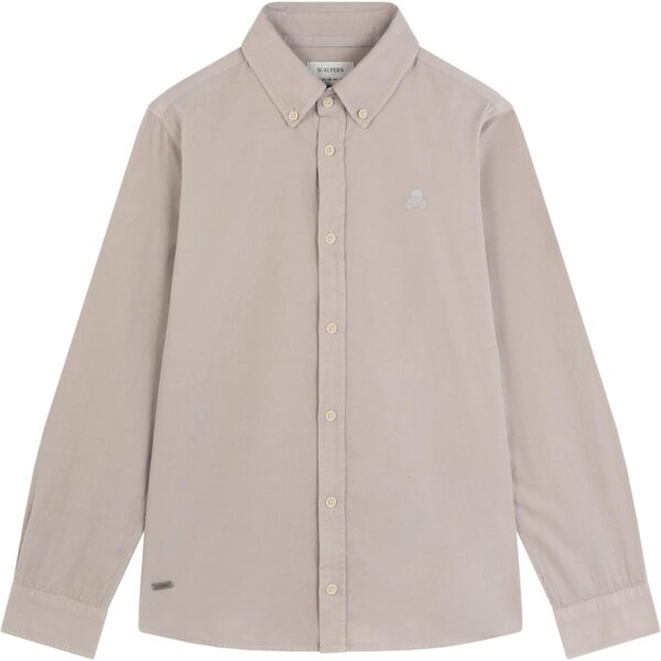 Scalpers Košeľa sivá 66026771