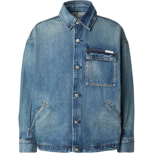 Calvin Klein Jeans Prechodná bunda GOLD COAST SUNSET modrá denim 66026790