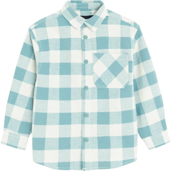 Cool Club Košeľa nebesky modrá / biela 66026898