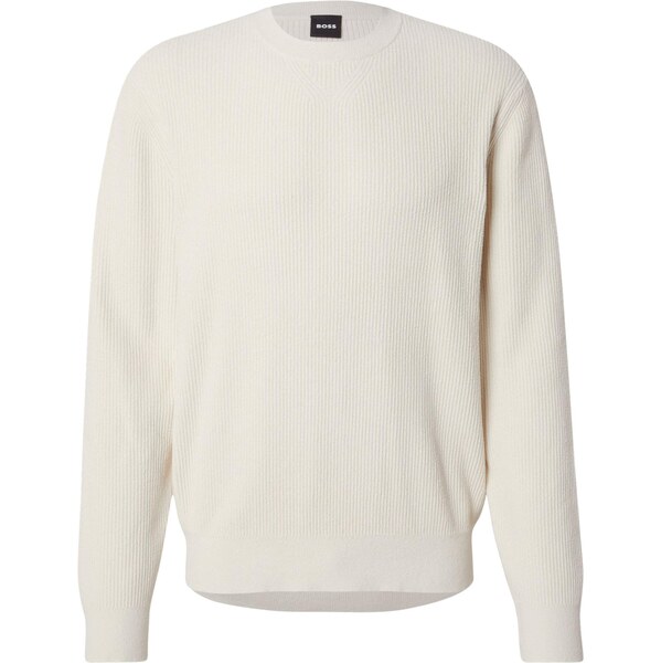 BOSS Sveter Horso prírodná biela 66027253