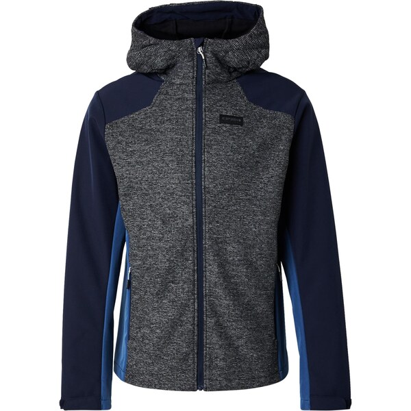 ICEPEAK Outdoorová bunda BEEDEVILLE azúrová / tmavomodrá / čierna / 66027348