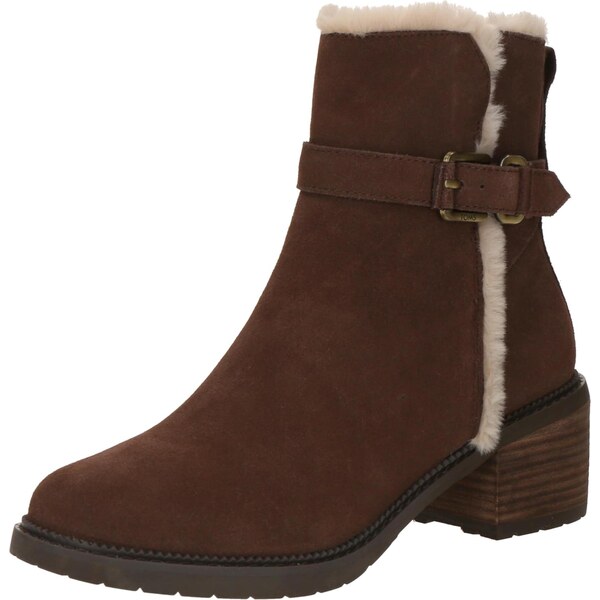 TOMS Členkové čižmy HAILEY svetlobéžová / tmavohnedá 66027329