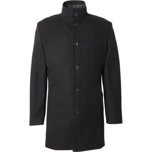 Bruun & Stengade Prechodný kabát Ontario čierna 66027382