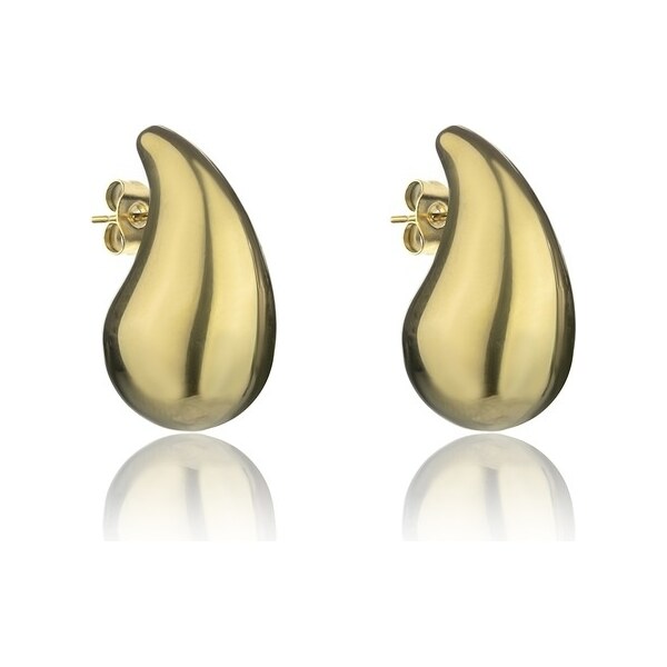 Marc Malone Nadčasové pozlátené náušnice Tear Drop MCE24033G 66578202