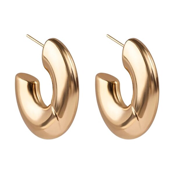 Marc Malone Výrazné pozlátené kruhy Drift MCE250344G 66591505