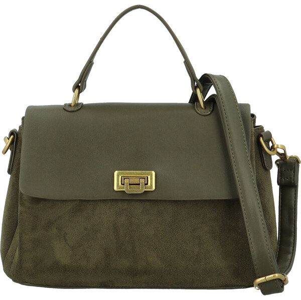 Dámska kabelka do ruky tmavo zelená - Paolo bags Tess zelená 66048628