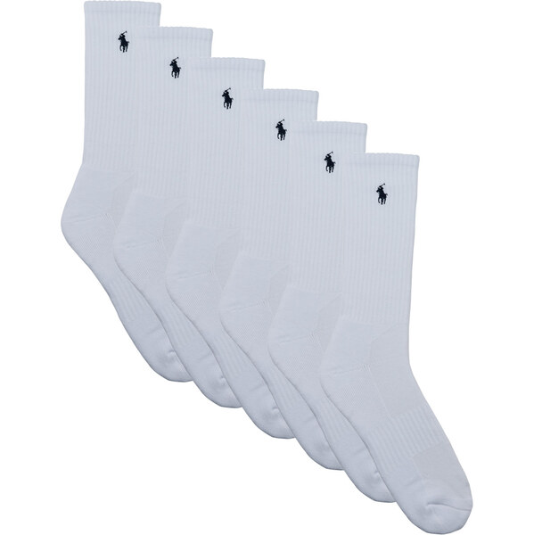 Polo Ralph Lauren Ponožky PRFRMNC CTNC-CREW SOCK-6 PACK Polo Ralph 66031920