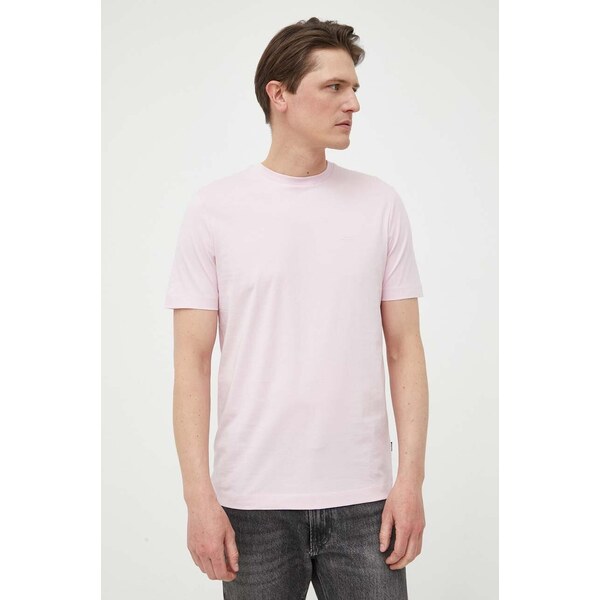 Bavlnené tričko BOSS Thompson 01 41373517