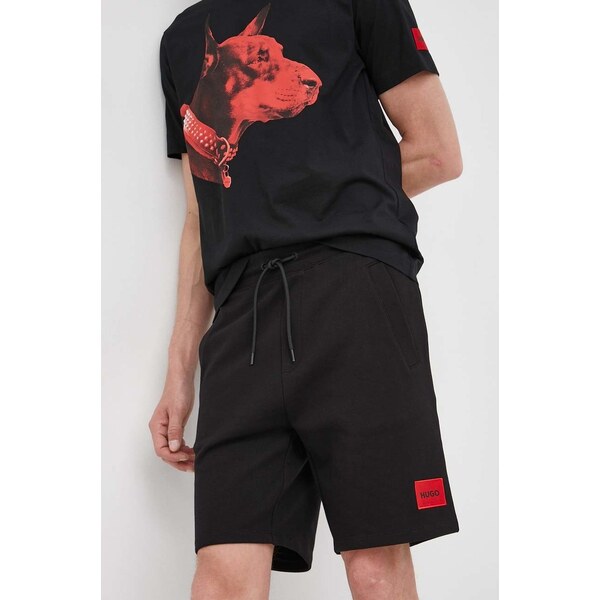 Bavlnené šortky HUGO Diz222 32403880