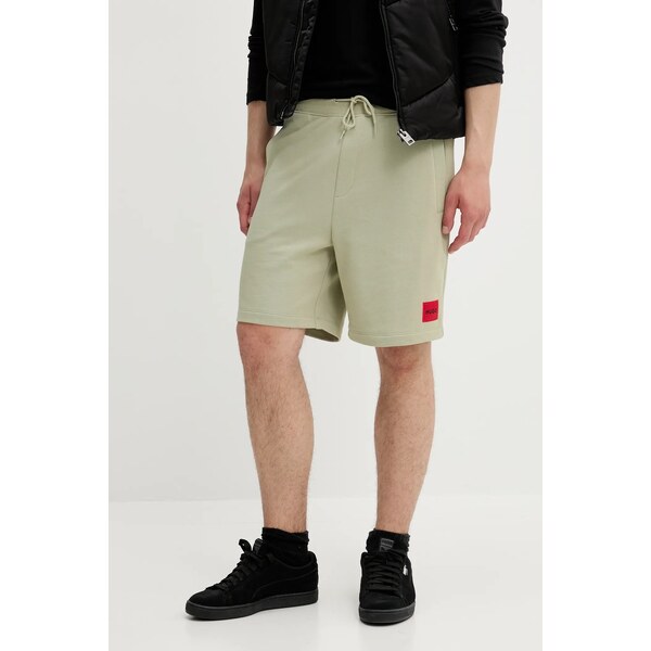 Bavlnené šortky HUGO Diz222 63562767