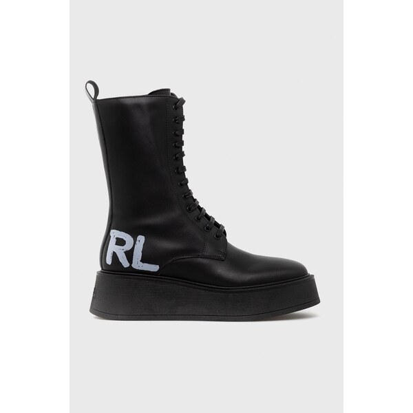 Kožené členkové topánky Karl Lagerfeld ZEPHYR 34758632