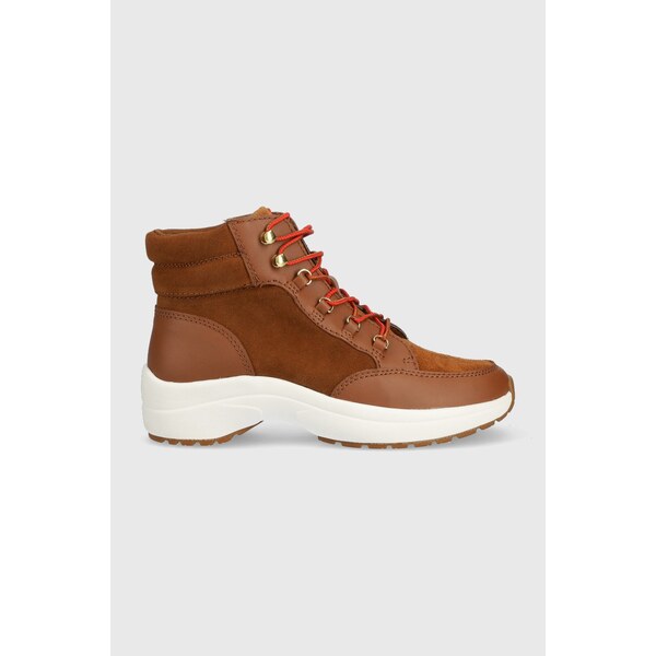 Kožené členkové topánky Lauren Ralph Lauren Rylee 47564571