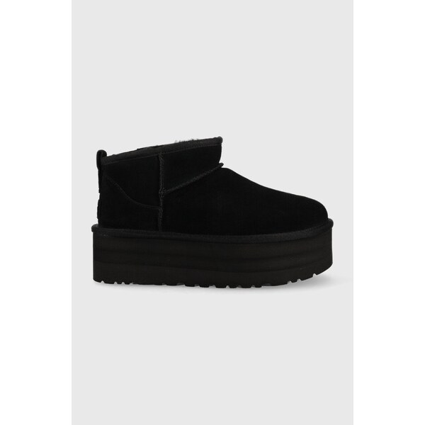 Semišové snehule UGG W Classic Ultra Mini Platform 36831525