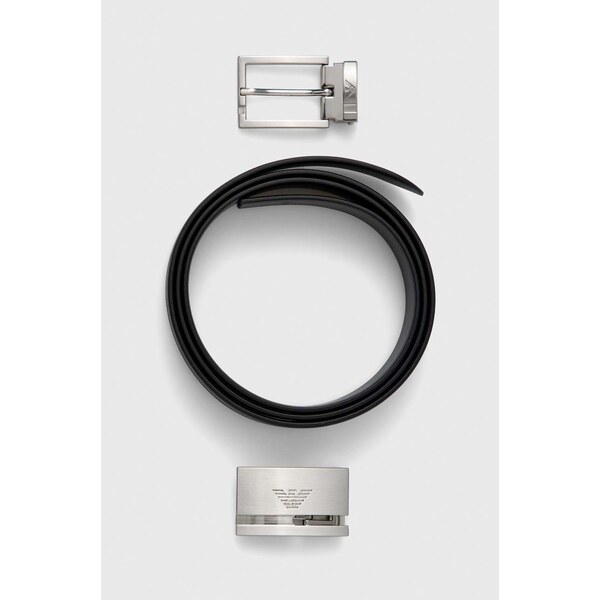 Kožený opasok Emporio Armani 37310548