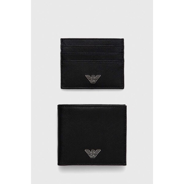 Peňaženka a kožený obal na karty Emporio Armani 37310551