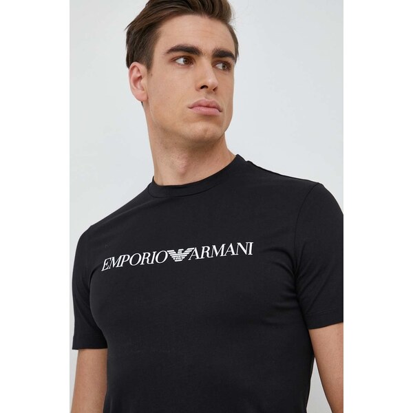 Bavlnené tričko Emporio Armani 62330423