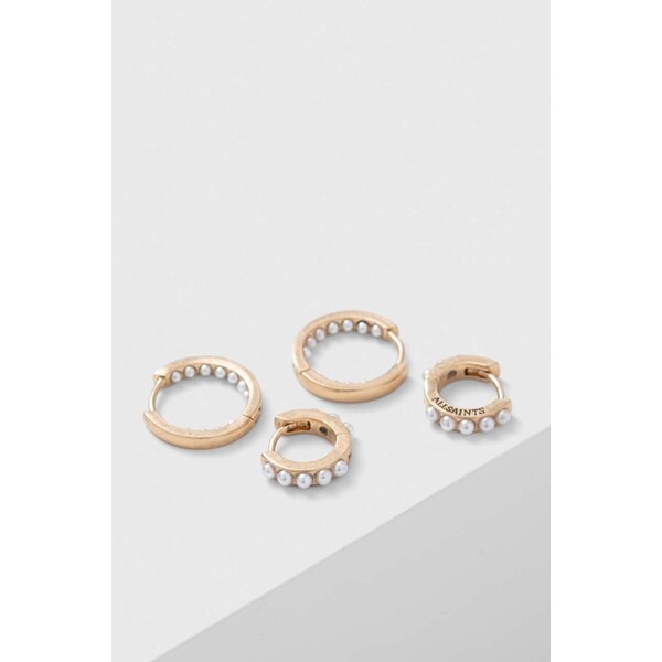 Náušnice AllSaints 2-pak 63995612