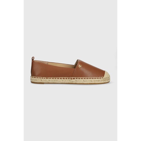 Kožené espadrilky Lauren Ralph Lauren Cameryn IV 37688880