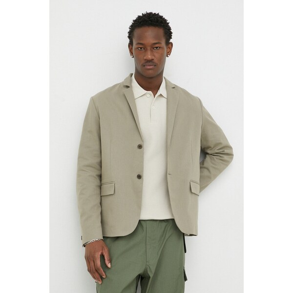 Bavlnené sako Samsoe Samsoe Nork 39177664