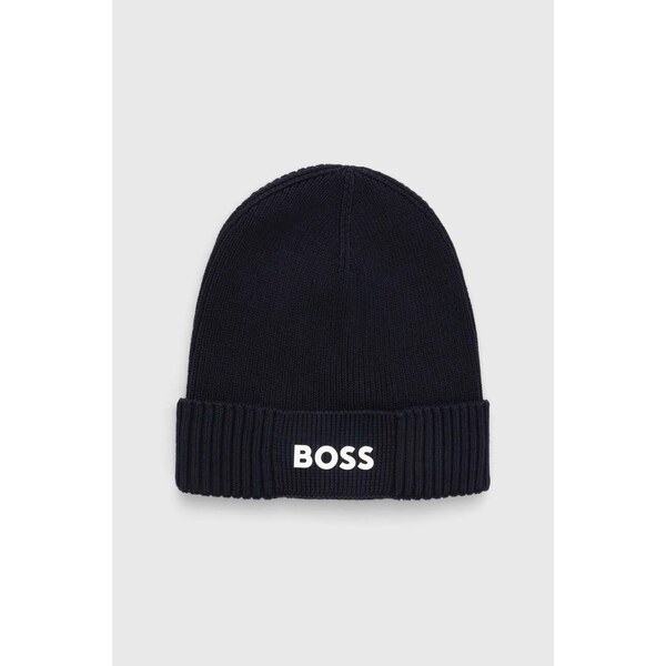 Čiapka s prímesou vlny Boss Green BOSS GREEN Asic_Beanie-X 47570260