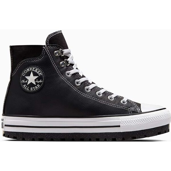 Kožené členkové topánky Converse Chuck Taylor All Star City Trek 45718253