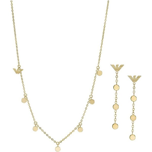 Náhrdelník a náušnice Emporio Armani 46744489