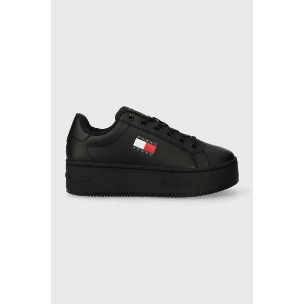 Kožené tenisky Tommy Jeans TJW FLATFORM ESS 46744751