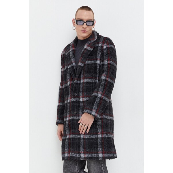 Kabát s prímesou vlny HUGO 47574417