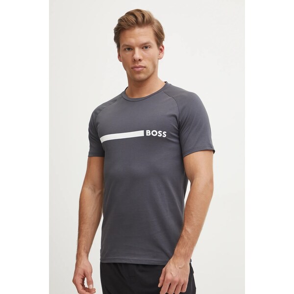 Bavlnené tričko BOSS T-Shirt RN Slim Fit 61915367