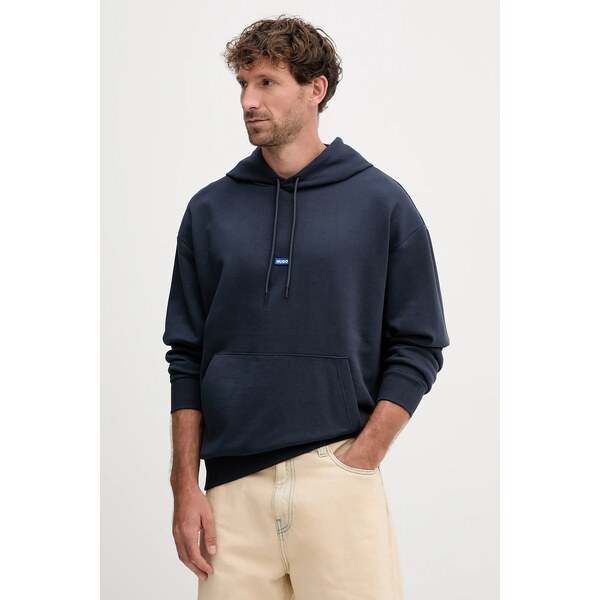 Bavlnená mikina Hugo Blue Nalonso 64287995