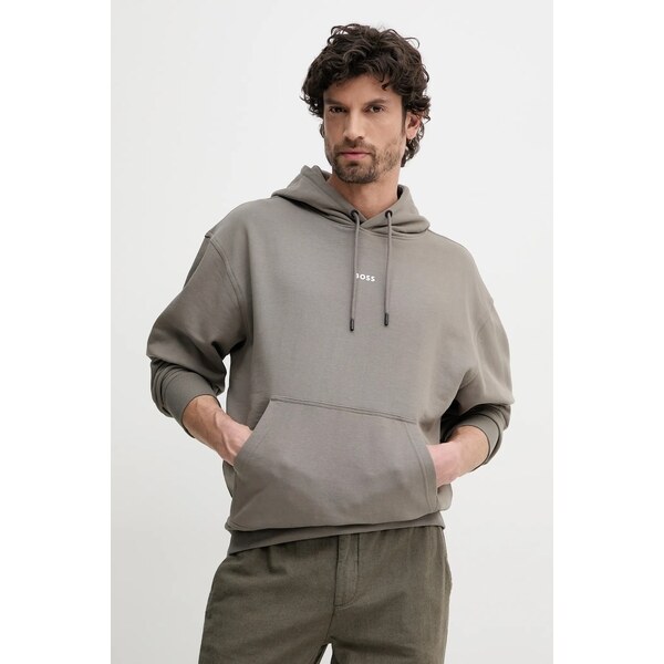 Bavlnená mikina BOSS Orange WeSmallhood 62671908