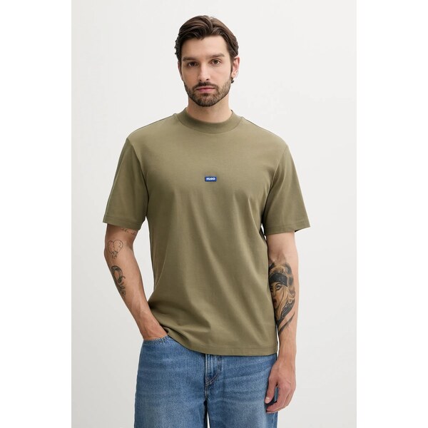 Bavlnené tričko Hugo Blue Nieros 61664825