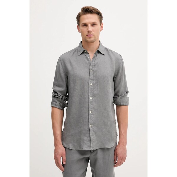 Ľanová košeľa United Colors of Benetton 64113052