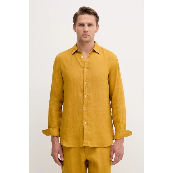 Ľanová košeľa United Colors of Benetton 64113054